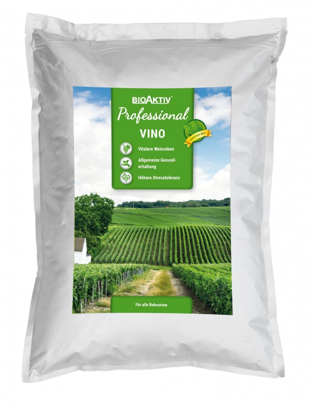 BioAktiv Professional Vino 5kg zur Förderung des Pflanzenwachstums und der Ertragsqualität im Weinbau