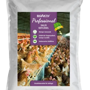 BioAktiv Professional Salis Geflügel 5kg zur Verbesserung der Tiergesundheit und Stallhygiene in der Geflügelhaltung