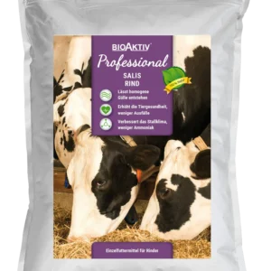 BioAktiv Professional Salis Rind 5kg zur Förderung der Tiergesundheit und Verbesserung der Futterverwertung bei Rindern