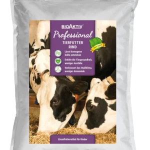 BioAktiv Professional Tierfutter Rind 5kg zur Förderung der Tiergesundheit und Verbesserung der Futterverwertung bei Rindern