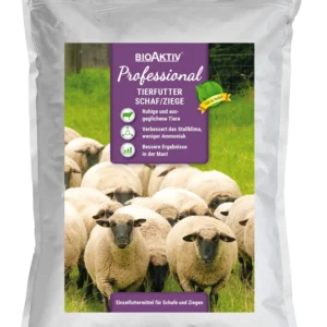 BioAktiv Professional Tierfutter Schaf und Ziege 5kg zur Förderung der Tiergesundheit und Verbesserung der Futterverwertung