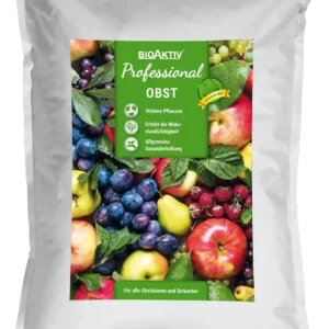 BioAktiv Professional Obst 5kg zur Förderung des Pflanzenwachstums und der Fruchtqualität im Obstanbau